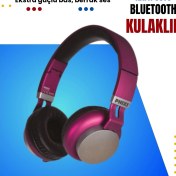 Resim Phixi Force HP900 Bluetooth Kafaüstü Kulaklık - Güçlü Bas ve Yüksek Ses Kalitesi ile Mükemmel Deneyim 