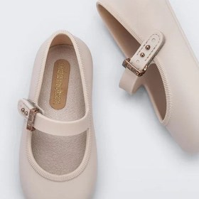 Resim Mini Melissa Soft Ballerina Cırt Cırtlı Bej Kız Çocuk Babet Ayakkabı | 21-29 Numara | İkonik Kokulu - 27 