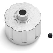 Resim Aubyhe Hobao Hyper Vs Mt 1/8 Rc Araba İçin Metal Farklı Vites Kutusu - Gümüş Renkli Değiştirme Parçası Bjm345 87004 