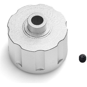 Resim Aubyhe Hobao Hyper Vs Mt 1/8 Rc Araba İçin Metal Farklı Vites Kutusu - Gümüş Renkli Değiştirme Parçası Bjm345 87004 