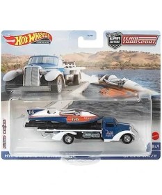 Resim Hot Wheels Premium HCR31 Team Transport Hw Classic Hydroplane/speed Waze (#49) 