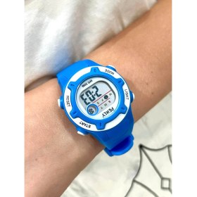 Resim Penly 8203 Model Mavi +4 Renk Kronometre-Alarmlı 5ATM Su Geçirmez Dijital Çocuk Kol Saati 