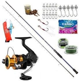 Resim Shimano Fx2000 2.06mt 0,5-6gr Daiwa Samurai Lrf Olta Takımı Seti 