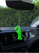 Resim Azrail Yeşil Oto Dikiz Ayna Süsü 