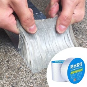 Resim Alüminyum Folyo Izolasyon Bandı: Çatı, Boru ve Klima Tamiri Için Bant: Çatı, Boru ve Daha Fazlası Için Ideal 