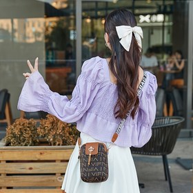 Resim Yeni Gelen - Pembe Çapraz Telefon Çantası, Taç ve Püskül Tasarımı, Ayarlanabilir Askı, Fermuar Kapatma - Partiler, Geziler ve Günlük Seyahatler için Şık ve Çok Yönlü - Siyah, Kahverengi, Pembe ve Daha Fazla Renk Seçeneği - Günlük Kullanım için Dayanıklı ve Yüksek Kaliteli, Çapraz Çanta 