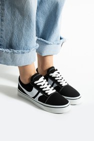 Resim Ayax Siyah Beyaz Günlük Unisex (Kadın/Erkek) Sneaker 