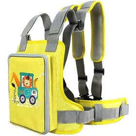 Resim Bisiklet Motosiklet Çocuk Güvenlik Düşme Önleyici Emnişt Kemeri Sarı Sarı 