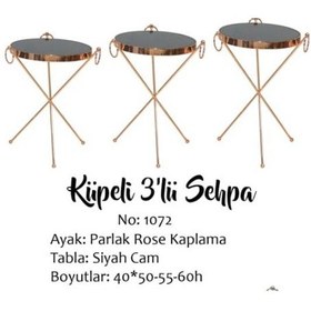 Resim Zigon Lükens Model Parlak Roza Renk Kayın Klasik Ayak El Yapım 