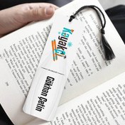 Resim İsme Özel Kayakçı Kitap Ayracı 