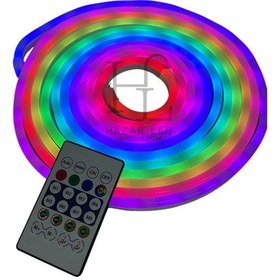 Resim 5 Volt Ic-rgb Pixel Neon Şerit Led Set Bluetoothlu Ve Kumandalı Ip68 Dış Mekan 5 Metre 