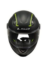Resim Ls2 Kıd Çocuk Fullface Motosiklet Kaskı Mat Siyah 