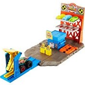 Resim Hot Wheels Monster Trucks Patlama İstasyonu Oyun Seti HFB12 
