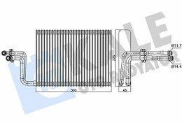 Resim KALE 350110 | Evaporator 07-1-Seri (E81-E87) 3-Seri (E90-E91) X1 (E84) X3 (F25) 