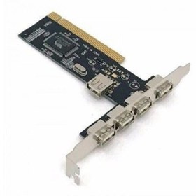 Resim Kuvars Pci 4+1 5 Port Usb 2.0 Çoklayıcı Çoğaltıcı Kart 