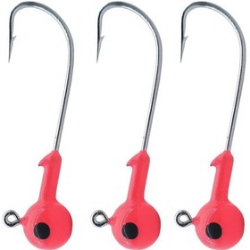 Resim Remixon Kırmızı Kafa Balık Jighead Oj ( Zoka ) 6 Gr - 2-0 