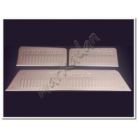 Resim Markadan Vw T5 Caravelle Krom Kapı Eşiği 2003-2014 3 Parça Paslan 