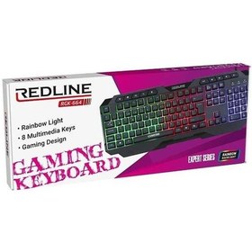 Resim Redline RGK-664 Rainbow Oyuncu Klavye 