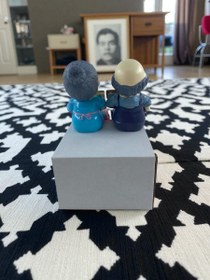 Resim Paçaları Sallanan Dede Nine Çifti 