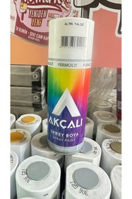 Resim Permolit Sprey Boya Metalik Altın Yaldız 400Ml 