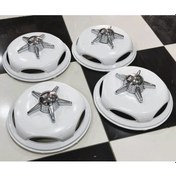 Resim Iveco Daily 16'' İnç Beyaz Jant Kapağı 4 Adet 5 Kollu Fırfır 