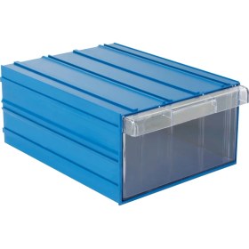 Resim Sembol Plastikset510 Mavi Şeffaf Plastik Çekmeceli Kutu 