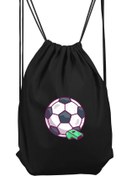 Resim herotasarım Düdük Futbol Topu Spor Sırt Çantası 36x50 Cm Bll1193 