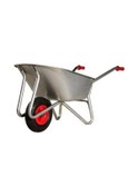 Resim Elmacıoğlu Galvanizli El Arabası Havalı Teker 