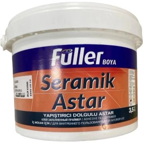 Resim Bfs Füller Seramik Üstü Astar 3,5 kg Beyaz 