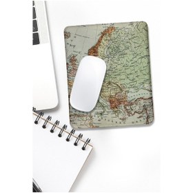 Resim Harita Yumuşak Bilek Destekli Mouse Pad Mousepad 