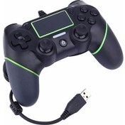 Resim 1 Adet Kablolu Ps4 Denetleyicisi Ps4 Joystick Için Gmepad Ps4 Denetleyicisi Pc Için Oynatma Istasyonu 4 Için | Gamepads (Yeşil) (Yurt Dışından) 