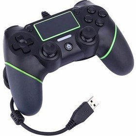 Resim 1 Adet Kablolu Ps4 Denetleyicisi Ps4 Joystick Için Gmepad Ps4 Denetleyicisi Pc Için Oynatma Istasyonu 4 Için | Gamepads (Yeşil) (Yurt Dışından) 