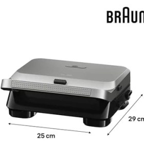 Resim Karokstore SM5005 Snackmaker 5 Silver Tost Makinesi 