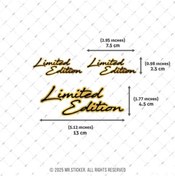 Resim Bay Etiket GLD11 Altın Seri Limited Etidion Etiket Seti 3'lü Set 