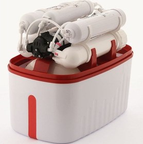 Resim 9 Aşamalı Motorlu 8 Litre Çelik Tanklı Kapalı Kasa Su Arıtma Cihazı 