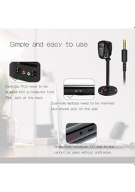 Resim Jıes Masaüstü Mikrofon Skype Ts3 Csgo Youtuber Stüdyo Mikrofon 