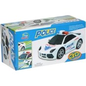 Resim Tıfıl Toys Pilli Işıklı Müzikli Oyuncak Polis Arabası - P-1010 