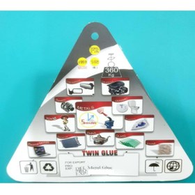 Resim TUĞRA HIRDAVAT Del Glue İkiz Metal İran Yapıştırıcı 5'li Paket Çelik, Demir, Fayans, Granit, Taş, Sert Plastik Yapı 