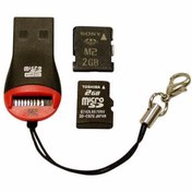 Resim Micro Sd-M2 Hafıza Kart Okuyucu Pmr