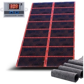 Resim Multiteknik PTC Teknoloji Dijital Termostatlı Halı Altı Film Isıtıcı 160 x 200 CM 