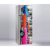 Resim 444magaza Buzdolabı Sticker Klasik Arabalar 