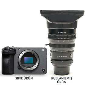 Resim Sony FX30 Sinema Kamerası + FE PZ 28-135mm F4 Kit 