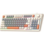 Resim Cbtx Xunfox K82 94 Tuşlu RGB Kablolu Mekanik Oyuncu Klavyesi 