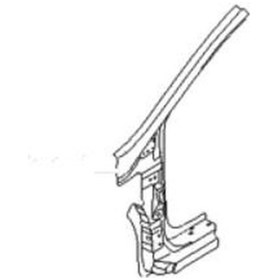 Resim Esse Otomotiv Elantra 11-16 Ön Sağ Direk Sacı Kaporta Dış - MBS-711203XA00 - 71120-3XA00 