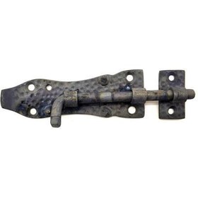 Resim Büro Ev Atölye Güveliği için 7,5CM Retro Tip Oksit Pirinç Dövme Kapı Sürgüsü 