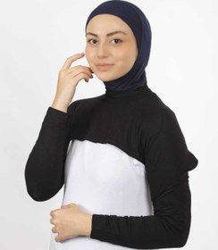 Resim Modamelita Tesettür boyunluklu kolluk balıkçı yakalı bolero crop 