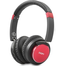 Resim Snopy SN-BT41 Noise Cancelling Bluetooth Kulaklık - Kırmızı 