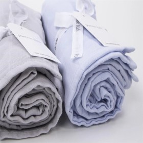 Resim Blue Kundak Müslin Bez 120X120 