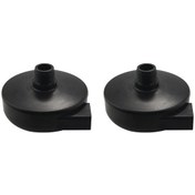 Resim 4 Adet 20 Mm Dişli Egzoz Filtresi Susturucusu Hava Kompresörü Siyah 