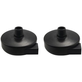 Resim 4 Adet 20 Mm Dişli Egzoz Filtresi Susturucusu Hava Kompresörü Siyah 